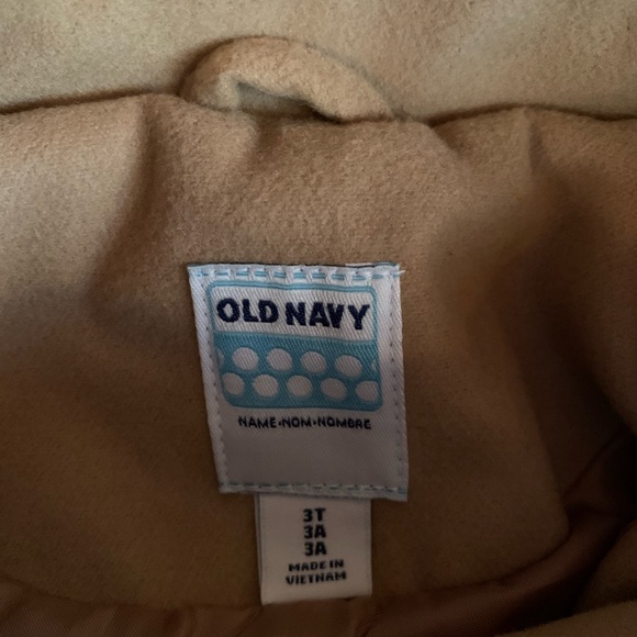 Old Navy Toddler Pea Coat 3T - Picture 2 of 4